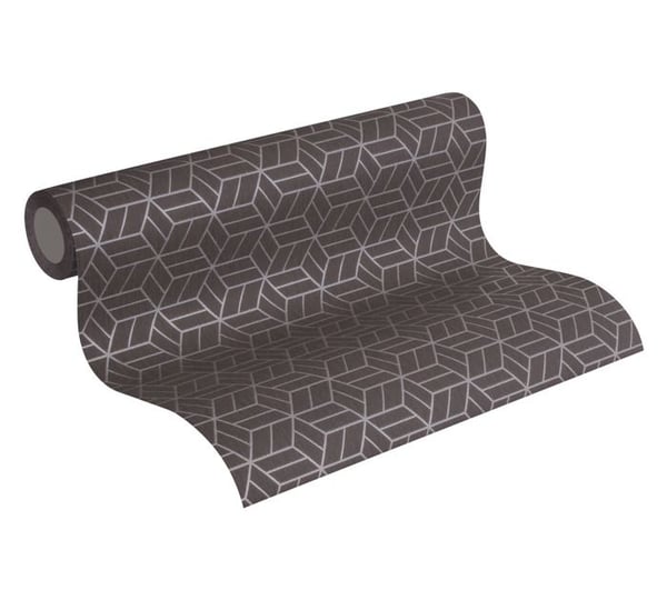 A.S. Creation Metropolitan Stories 369201 non-woven tapet 3D 0.53 m x 10.05 m grå
