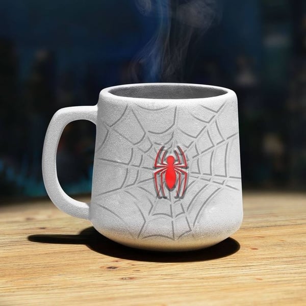 Paladone-produkter - Marvel - Spider-Man-formad mugg