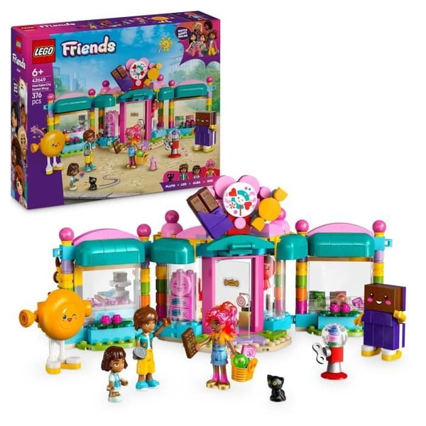 LEGO Friends 42649 Heartlake City Slikkepind - Byggesæt til børn fra 6 år
