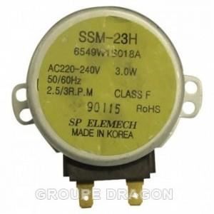 SSM23H skivspelare motor för LG mikrovågor - 220/240V 45MA 3W 2P.2.5/3RPM