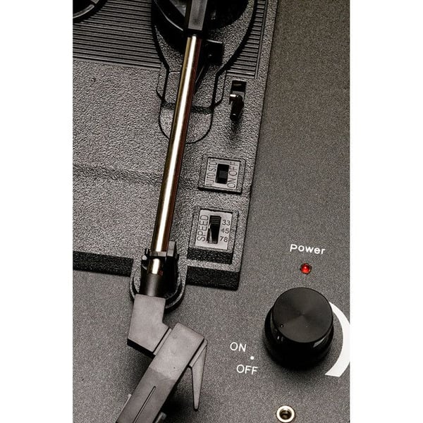 Denver halvautomatisk skivspelare - Svart - USB-skanning - 33/45/78 rpm