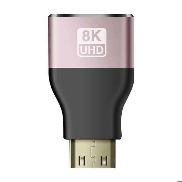 HDMI-kvinna till Mini HDMI-man 8K UHD LinQ Silver