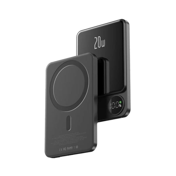 Wonder Wx5MAG - Induktiv Power Bank 5000 mAh 20W MagSafe (svart)