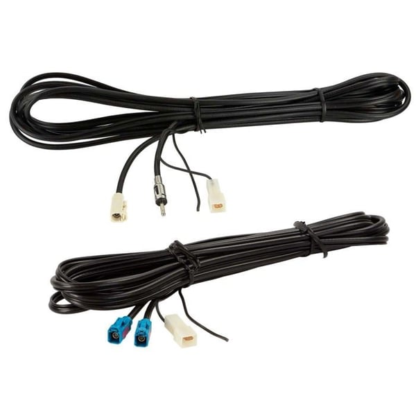 Antennkabels förlängningskit - Shark II - 500 cm - Fakra B(f)>DIN(m) - Fakra Z(f)>Fakra Z(f)