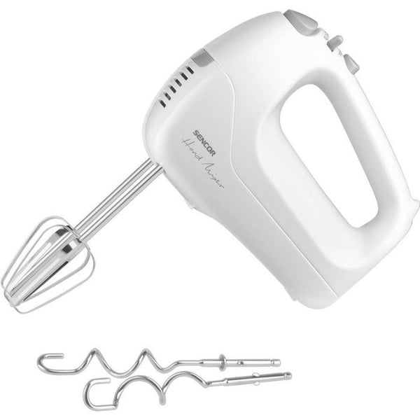 Handmixare - SENCOR - SHM 5400WH - 200 W - 5 hastigheter - Vit