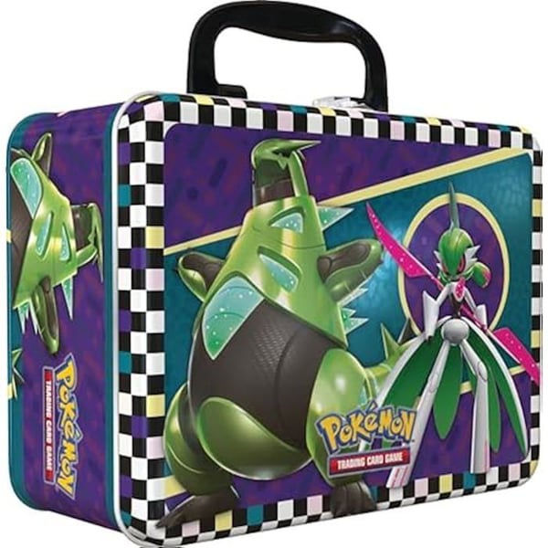 Samlarbox - POKÉMON - Flerfärgad - 6 boosters - 4 klistermärken - 1 miniportfölj