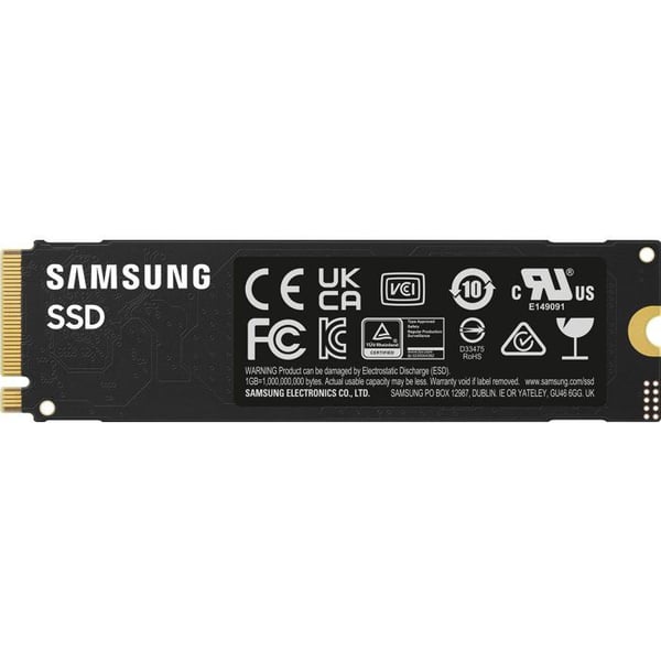 SAMSUNG - 990 EVO Plus - Intern SSD - 2 To - NVMe M.2 PCIe 4.0x4 - Läshastighet upp till 7 250 Mo/s