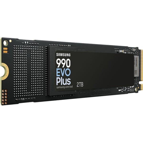 SAMSUNG - 990 EVO Plus - Intern SSD - 2 To - NVMe M.2 PCIe 4.0x4 - Läshastighet upp till 7 250 Mo/s