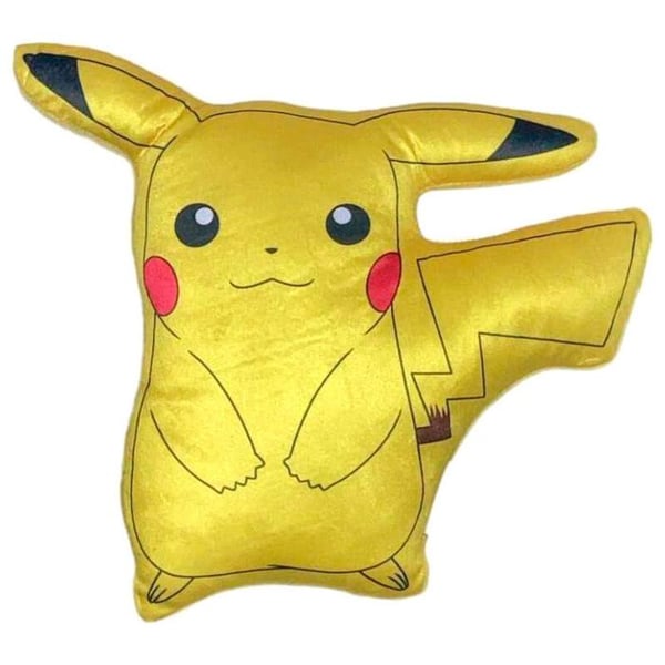 Kudde - EDUCA BORRAS - Pikachu 3D - 37x37x9 cm - Gul - Inomhus