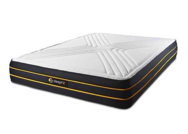 Madrass - SLEEPFIT - Ultra - 130x210 cm - Minnesskum - Pocketfjädrar - 26 cm tjocklek