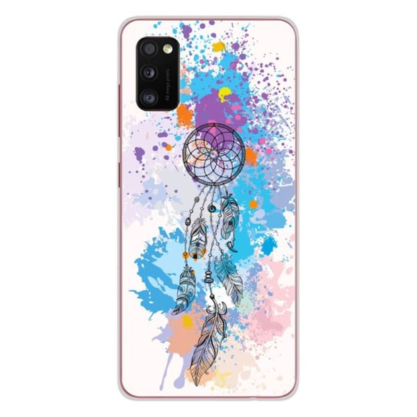 1001Coques - Silikonfodral kompatibelt med Samsung Galaxy A41 - Drömfångarmotiv i färg - Originaldesign tryckt i Frankrike
