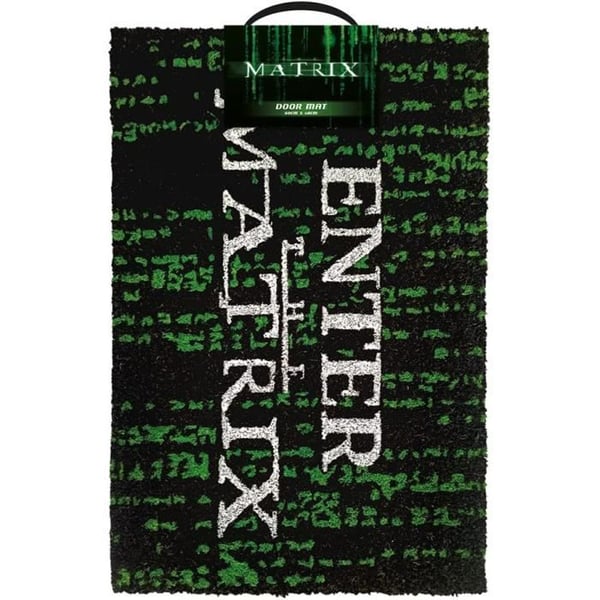Paillasson - PYRAMID INTERNATIONAL - MATRIX - Kokosfiber - Svart - 40x60 cm
