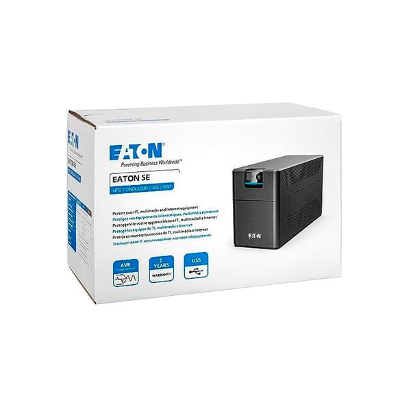 EATON UPS 5E GEN2 700 USB DIN - INTERAC UAFBRUDT STRØMFORSYNING