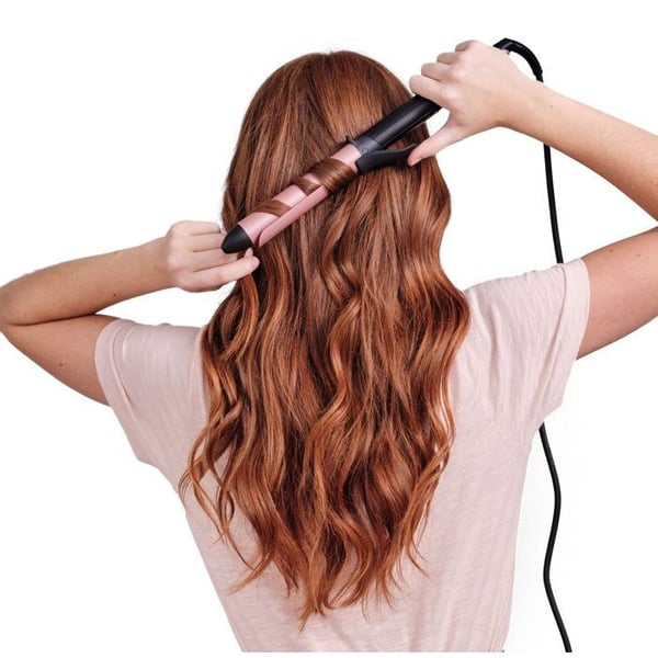 Krøllejern 32mm - BABYLISS - C452E - Keramisk kvarts - Bløde krøller - 6 temperaturer