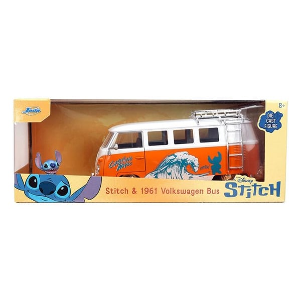 Jada Toys - Lilo & Stitch - Farkost 1/24 1961 VW Buss Stitch