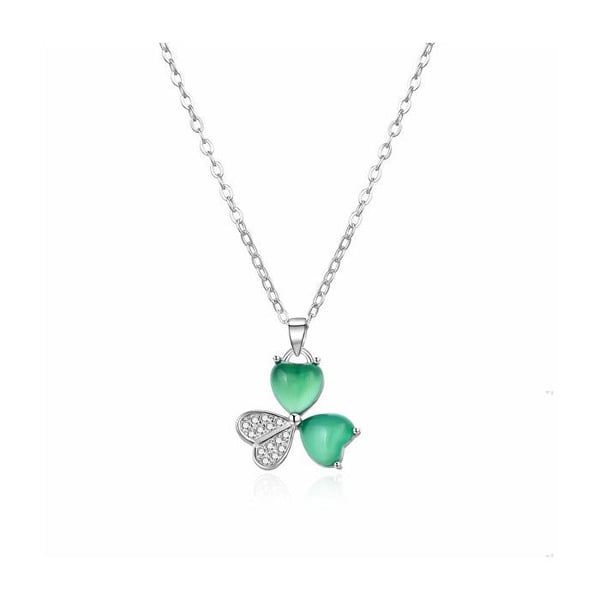 Collier triangel i silver AGT-N048GR