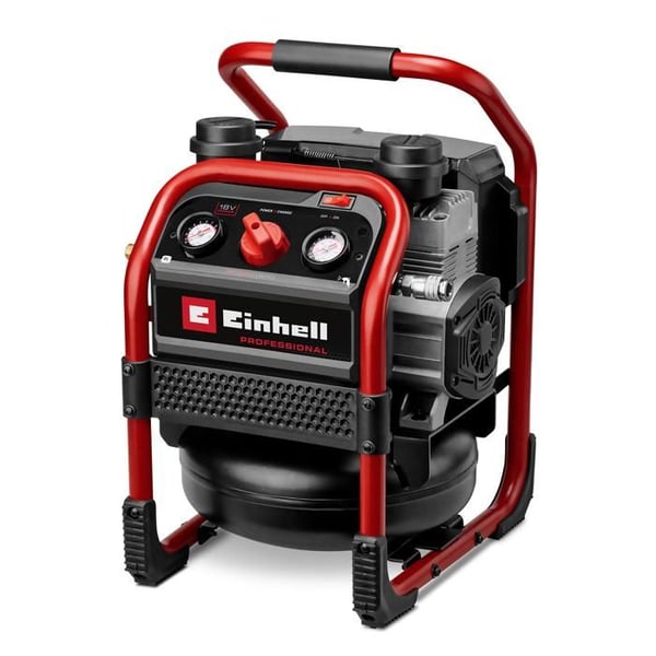 Einhell Professional Tyst Kompressor SILENZZO 18/160 Solo PXC(18V, 6L, 80dB) Levereras utan Batteri eller Laddare