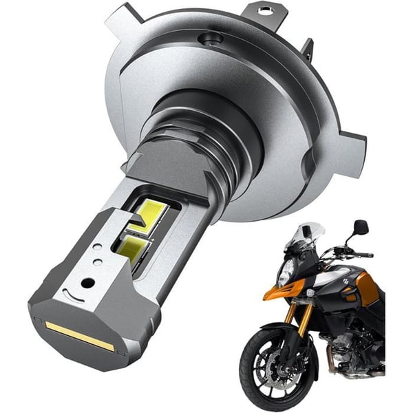 Ampoule H4 LED Moto 30W 6000K Vit LED H4 9003 HB2 Professionell Motorstrålkastare Hög/Låg Stråle för Motorcyklar, Bilar DC9-16V
