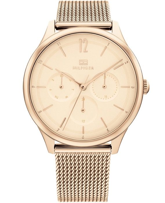 Damklocka - Tommy Hilfiger - 1782457 - Kvarts - Ip-rosé rostfritt stål - 38 mm