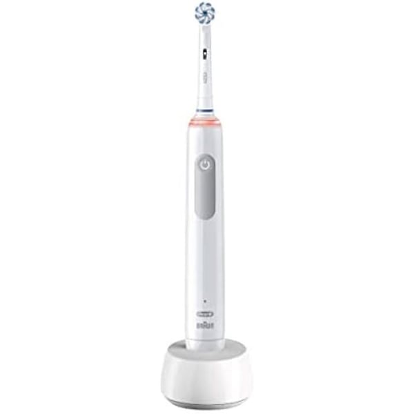 El tandborste - ORAL-B - Professionell rengöring och skydd - 3-pack - Tandborstning timer - Vit