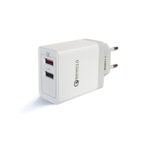 CARGADOR USB EIGHTT QUALCOOM 3.0 18W SMARTPHONE, PLATTA