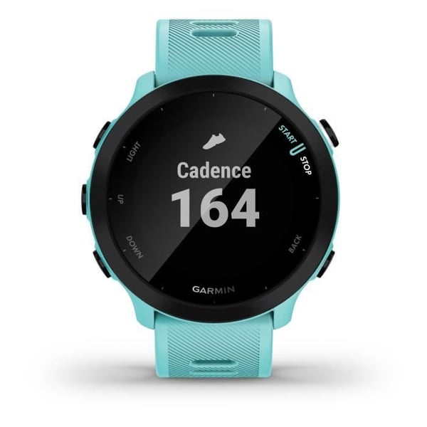 Urheilullinen älykello - GARMIN - Forerunner 55 - Aqua (Vesivihreä)