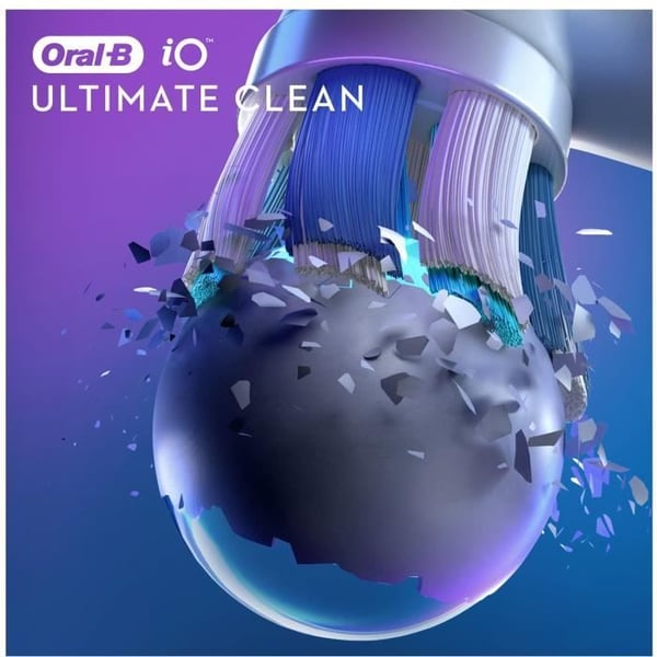 Oral-B iO Ultimate Clean børstehoveder - Pack X2 - 100 % plakfjernelse fra dag 1