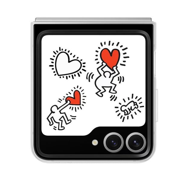 Skal - SAMSUNG - Galaxy Z Flip6 - Mjuk - Vit - Neon