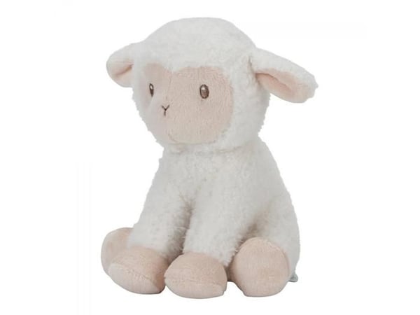Plysdjur - LITTLE-DUTCH - Får - 17 cm - Vit - Baby - Unisex