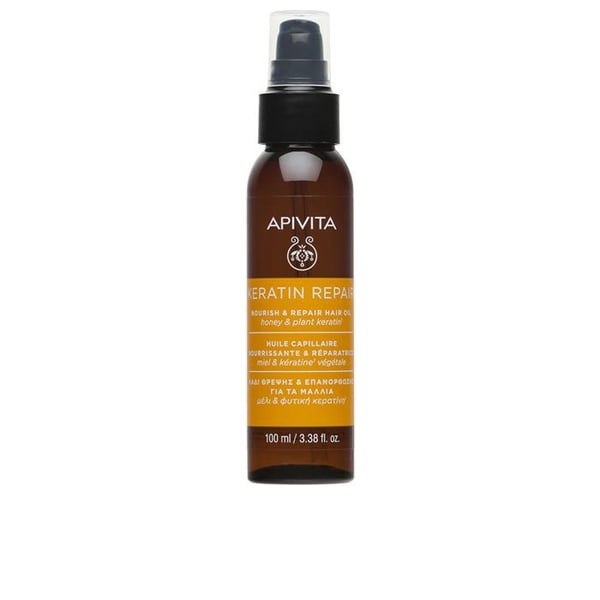 ACEITE CAPILAR KERATIN REPAIR NUTRITIVO Y REPARADOR para cabello seco y dañado 100 ml