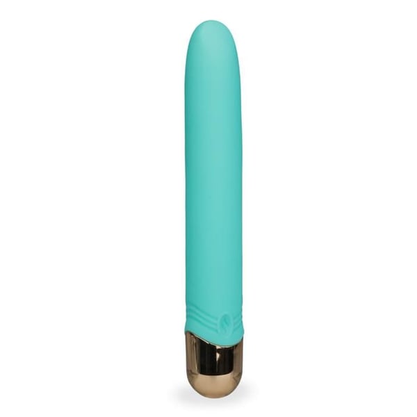 Vibromassager i silikon 9 lägen Romeo - Turkos
