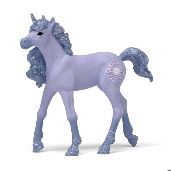 Figur - SCHLEICH - Fölet enhörning Iris - Flerfärgad - 9 x 2.3 x 8.5 cm - Från 5 år