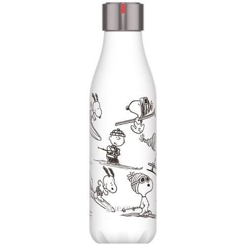 Isolerad flaska - LES ARTISTES-PARIS - Bottle'Up Kreativ Snoopy - 500 ml - Med 6 tuschpennor
