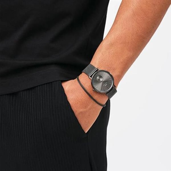 Armband - DANIEL WELLINGTON - DW0040070 - Stål - Grafit - 17,5 cm