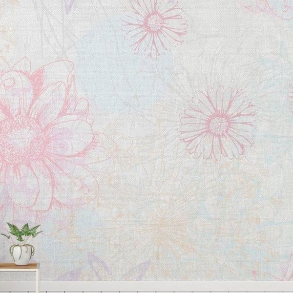 A.S. Creation Tapet kollektion Atelier 47 DD117700 Skog &amp; Växter Rosa