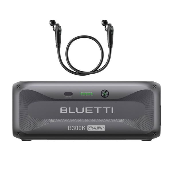 BLUETTI B300K Extrabatteri - 2764.8Wh LFP, För AC500 elstation