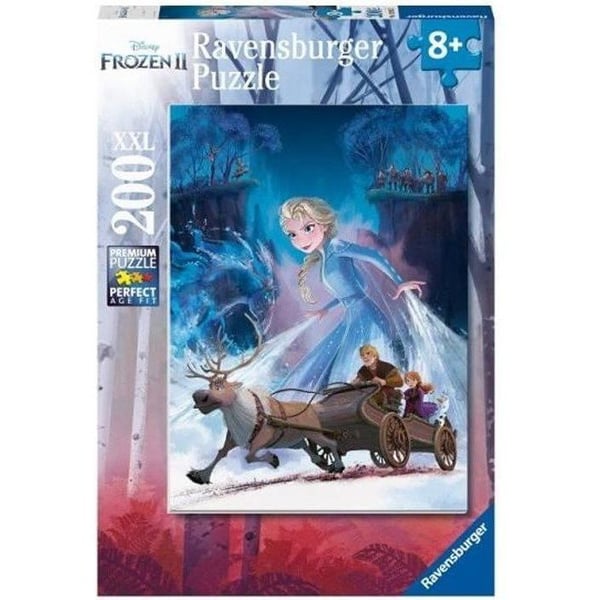 Frozen 2 Puzzle - Ravensburger - 200 XXL-bitar - Mystisk skog - Barn 8 år och uppåt