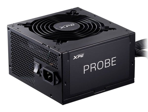 Strömförsörjning - XPG - PROBE600B-BKCEU - 600W - 80 Plus Bronze - Intelligent fläkt