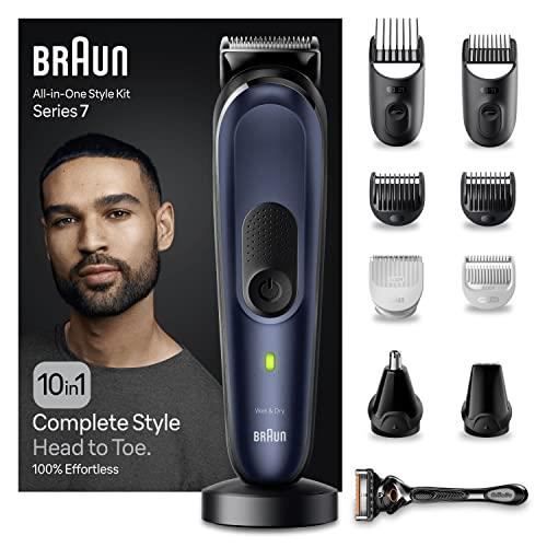 BRAUN ALL-IN-ONE TRIMMER SERIES 7 MGK7410, 10-I-1, QUOTI STYLING-KIT