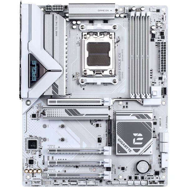 Moderkort - GIGABYTE - B850 EAGLE ICE - ATX-format - Chipset AMD B850 - DDR5 & PCIe 5.0 - WiFi 7