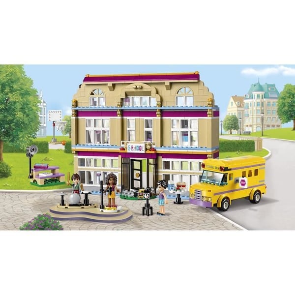 Byggleksak - LEGO - Heartlake City Show School - Barn - Lego Friends - Gul