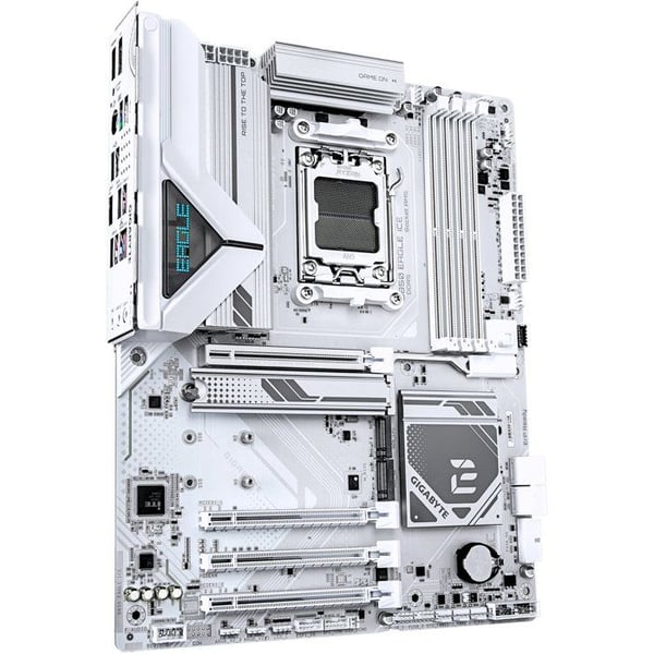Moderkort - GIGABYTE - B850 EAGLE ICE - ATX-format - Chipset AMD B850 - DDR5 & PCIe 5.0 - WiFi 7