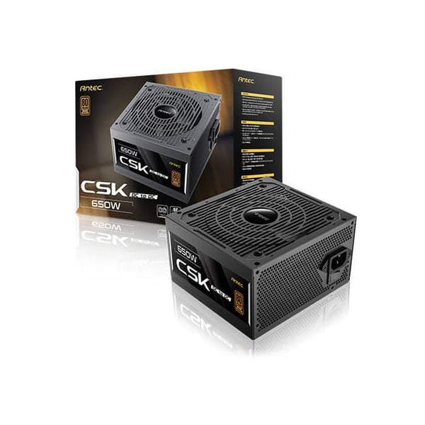Antec Cuprum Strike CSK650 DC - 650w - 80 Plus Bronze