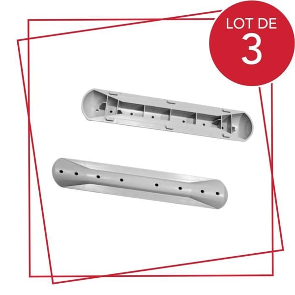 Pack med 3 originala trummor för tvättmaskin, Tvättmaskin 481010374361 WHIRLPOOL, IGNIS, LADEN