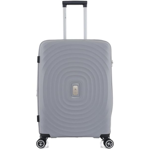 Set av 3 väskor Utvidgad Hård Nil Transportär Polykarbonat - LYS Paris 2401/3 - Silver