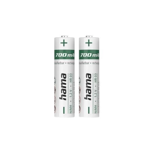 HAMA 00223525 INHUSBATTERI LADDNINGSBART BATTERI AAA HYBRIDER NICKE