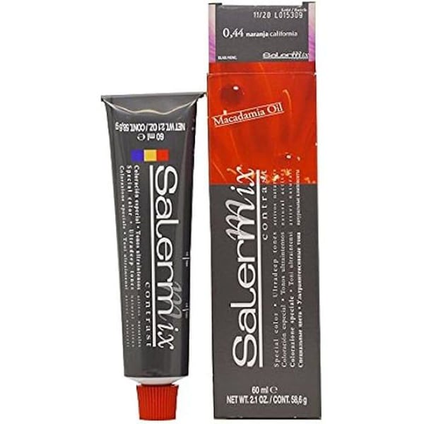 Permanent färgning - SALERM - 60 ml - Ammoniakfri - Alla hårtyper - Kräm