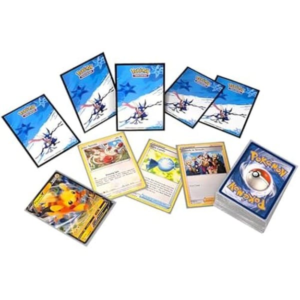 Skyddsfickor för kort - ULTRA PRO - Greninja - 65 enheter - Vibrant design - Förbättrad hållbarhet