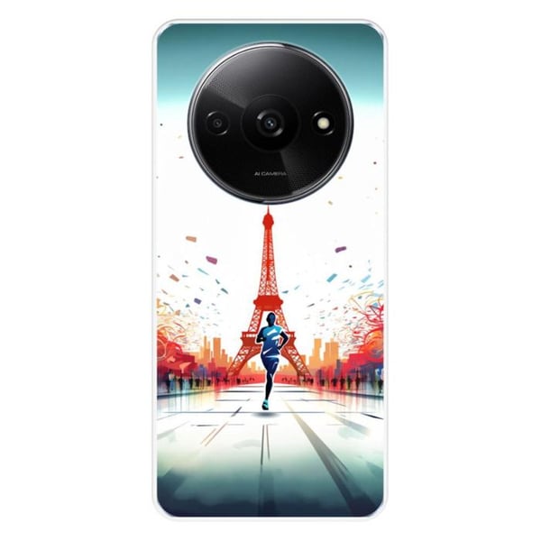 Silicone-skal med tryck kompatibel med Xiaomi Redmi A3 4G Olympiska Spelen