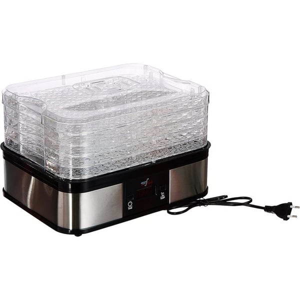 Maddehydrator - MELCHIONI - Babele Plus - 5 Stabelbare Hylder - 48 timers Timer - 40-70°C